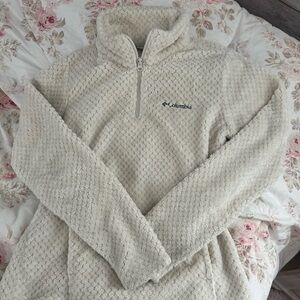 Columbia Women's Off-White Teddy Jacket